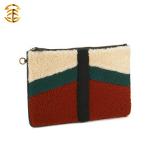 High Quality With Best Price Young Stylish Mongolian Lamb and Real Leather Fur Bag